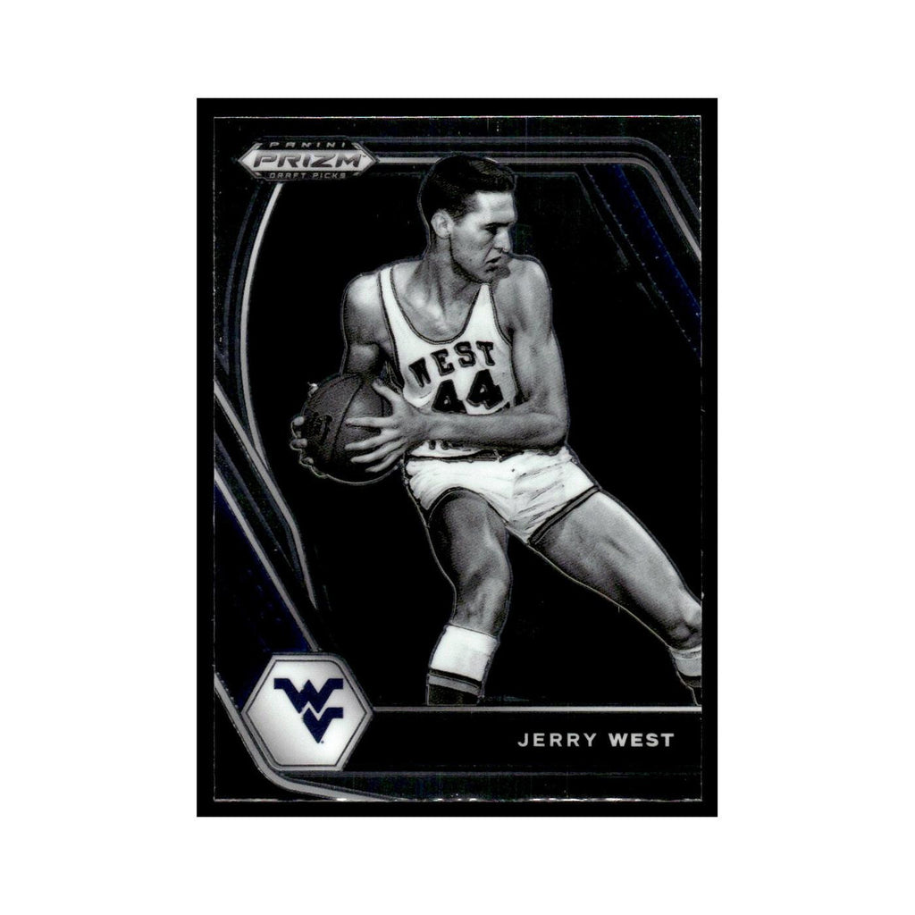 Jerry West 2021 Panini Prizm Draft Picks #100 West Virginia Mountaineers NM