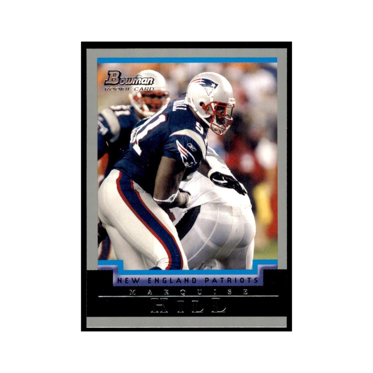 2004 Bowman Marquise Hill RC Football Cards #128
