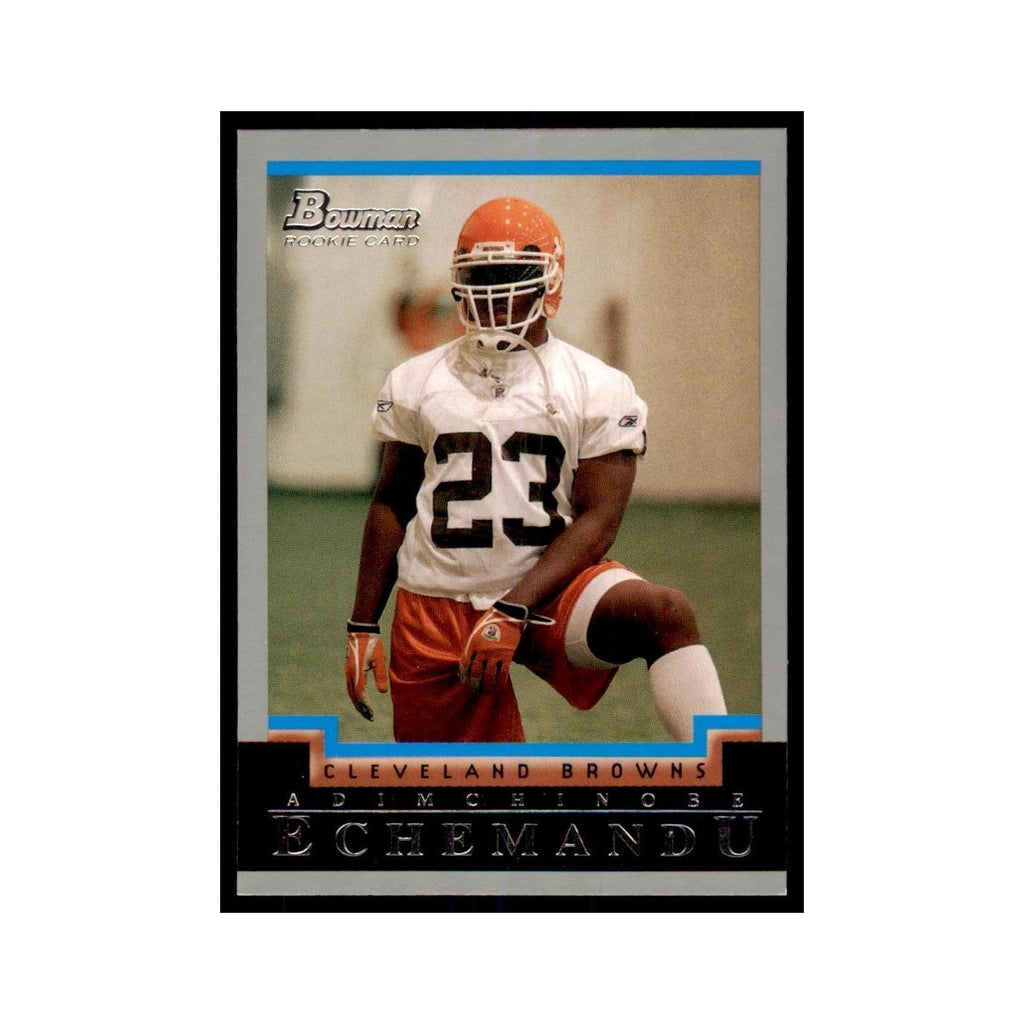 2004 Bowman Adimchinobe Echemandu RC Football Cards #167