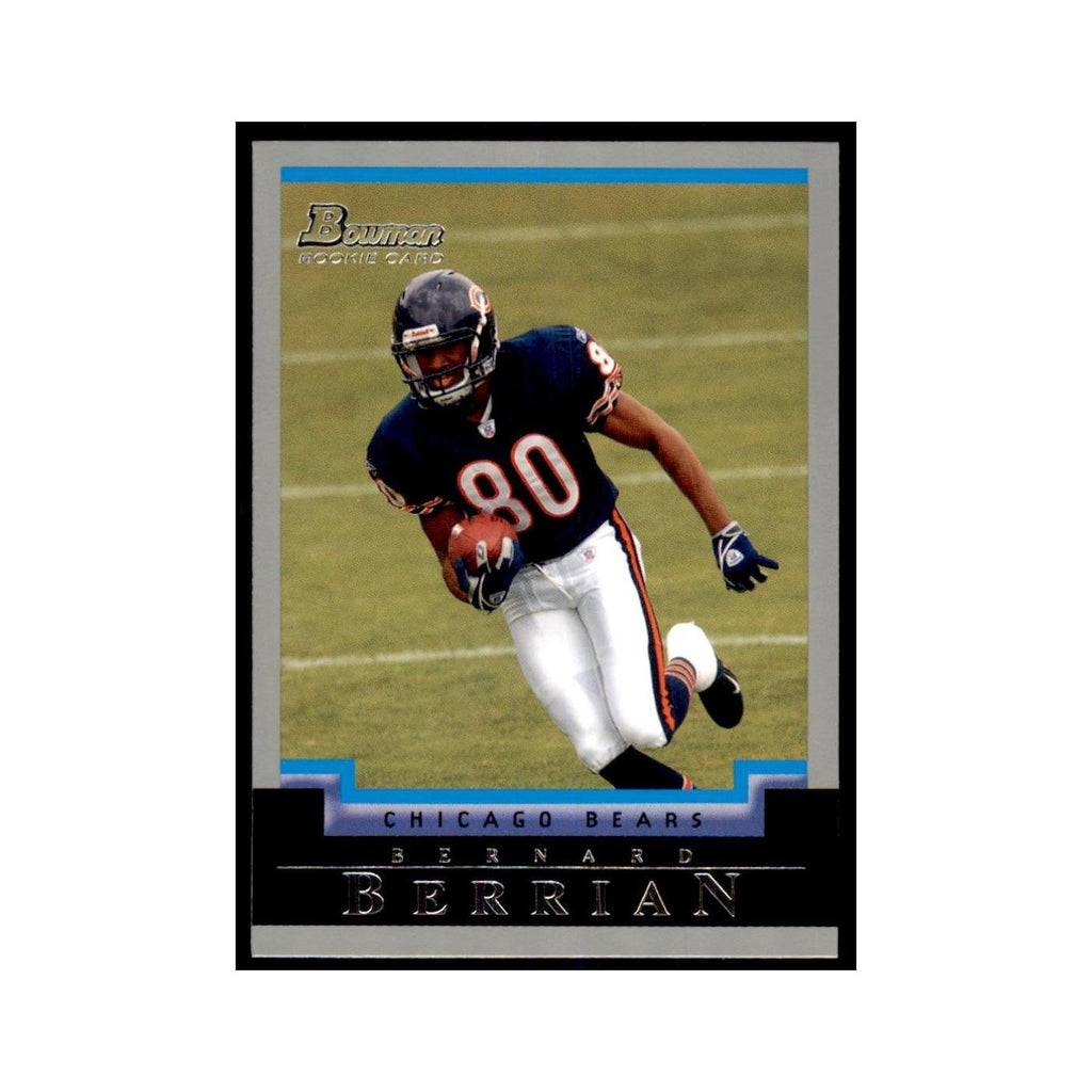 2004 Bowman Bernard Berrian RC Football Cards #245