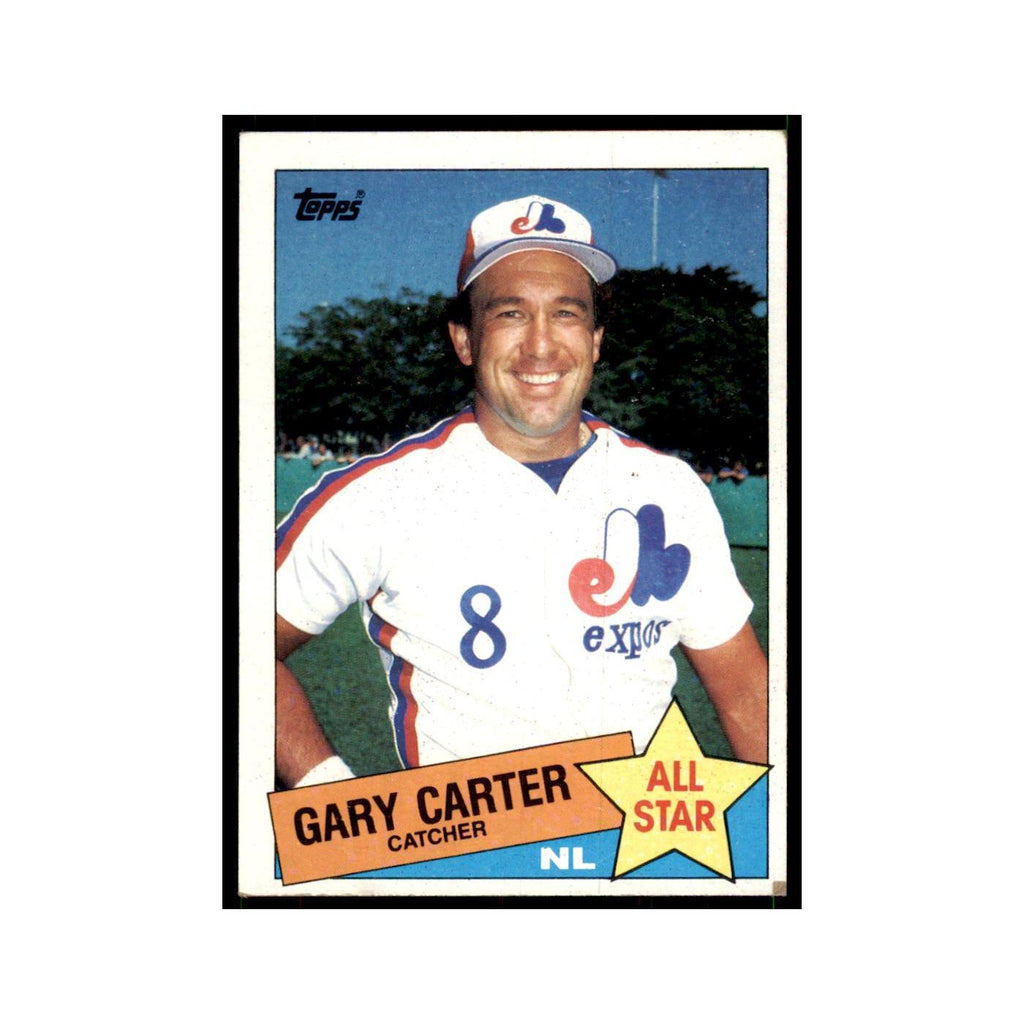 1985 Topps Gary Carter Baseball Cards #719