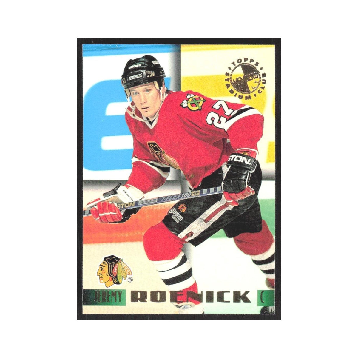 1995 Stadium Club Members Only Jeremy Roenick Chicago Blackhawks #27
