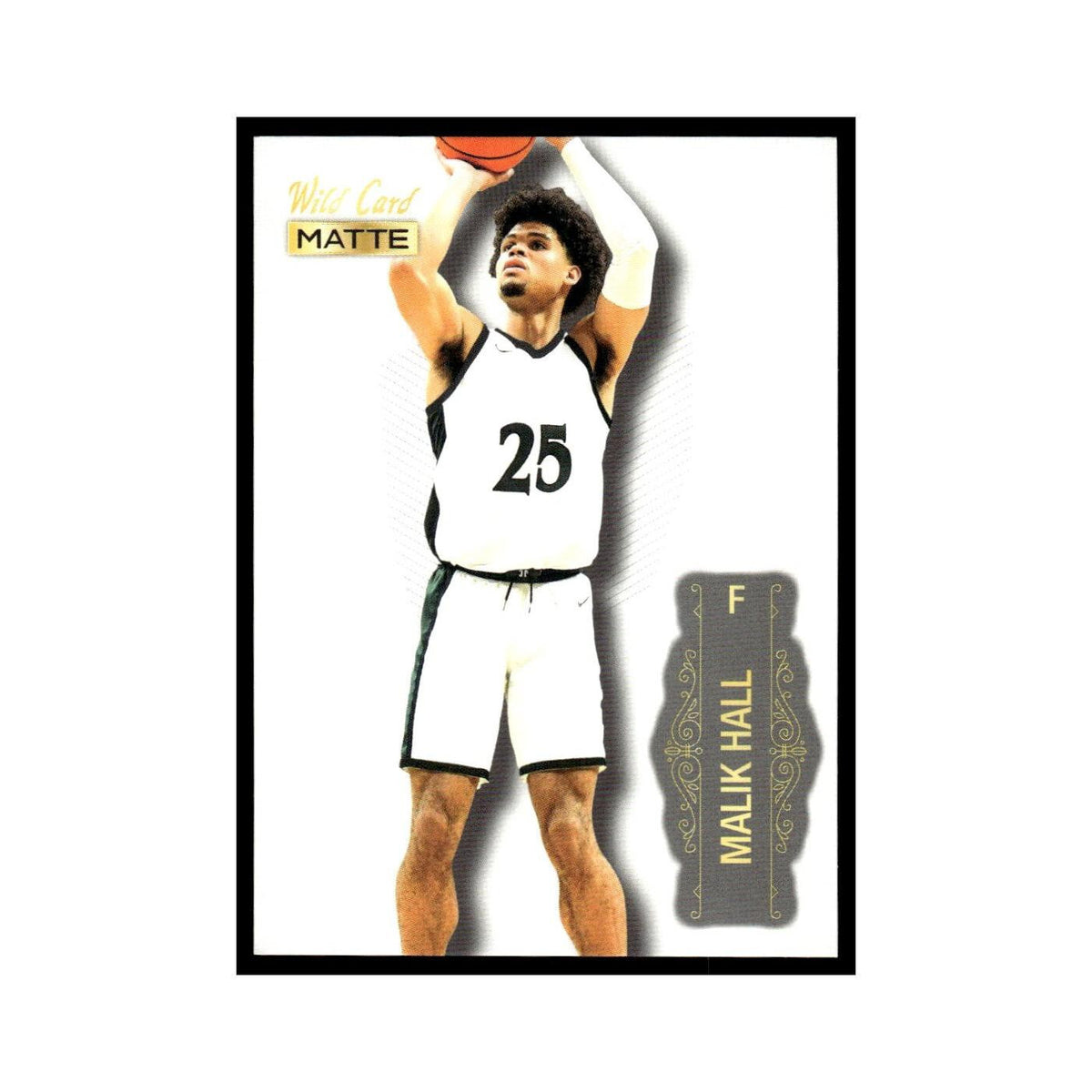 Malik Hall 2022 Wild Card Matte #MB-54 Basketball Card NM