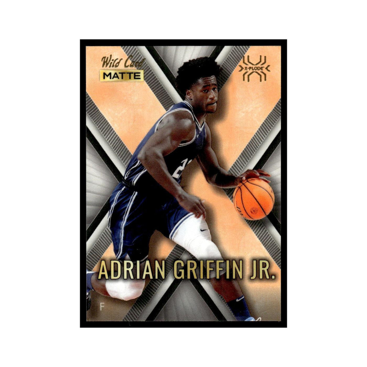 Adrian Griffin Jr 2022 Wild Card Matte #MXP-1 Basketball Card NM