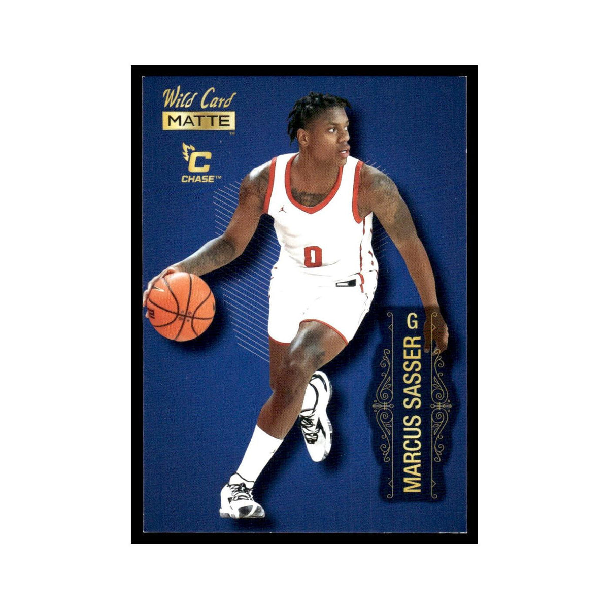 Marcus Sasser 2022 Wild Card Matte #MB-56 Houston Cougars Basketball Card NM