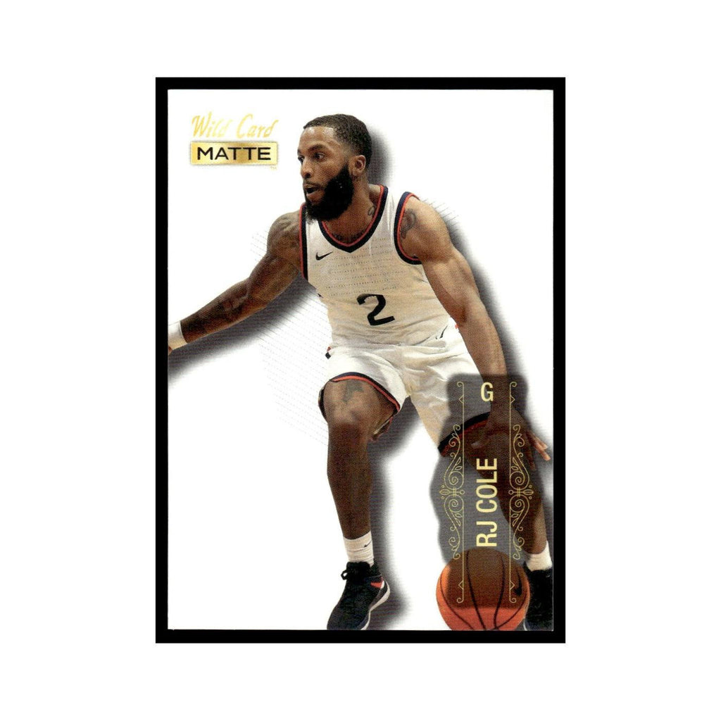 RJ Cole 2022 Wild Card Matte #MB-64 Basketball Card NM