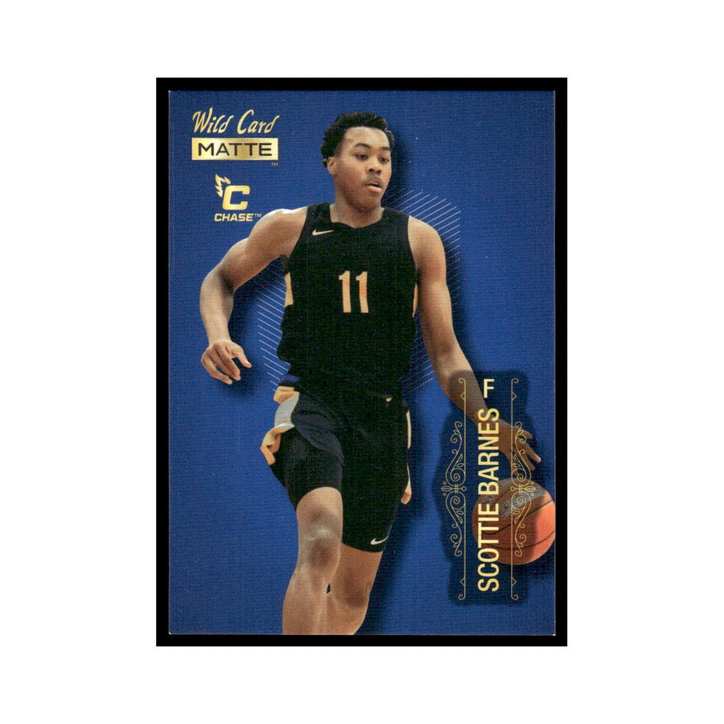 Scottie Barnes 2022 Wild Card Matte #MB-65 Toronto Raptors Basketball Card NM