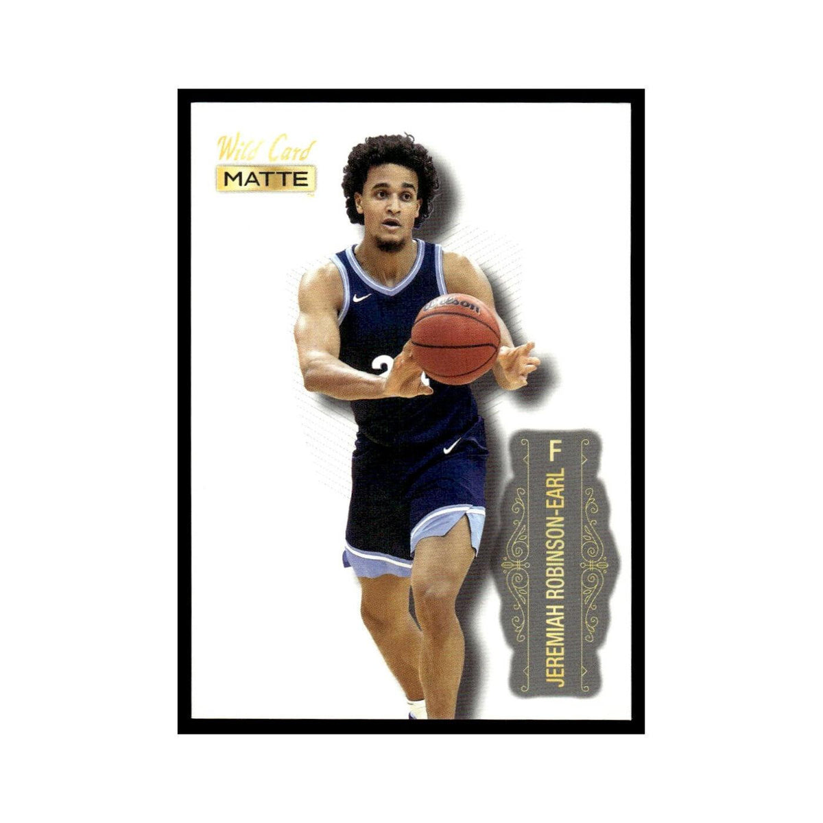 Jeremiah Robinson-Earl 2022 Wild Card Matte #MB-34 Basketball Card NM