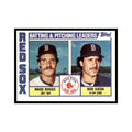 1984 Topps Boggs/Ojeda Baseball Cards #786