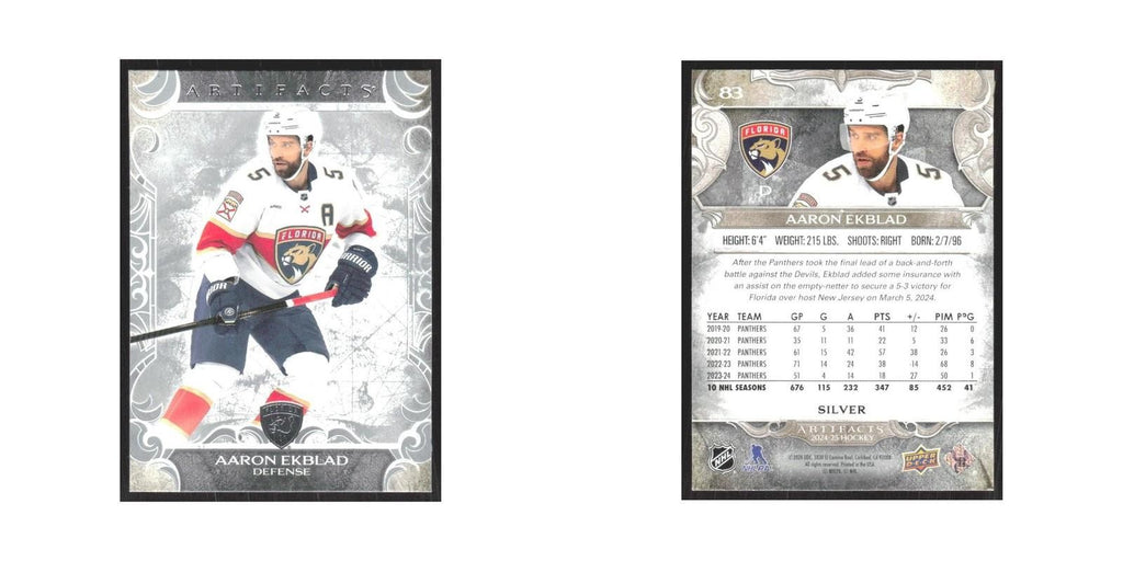 2024 Upper Deck Artifacts Aaron Ekblad Florida Panthers #83