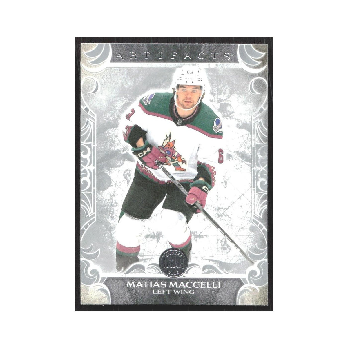 2024 Upper Deck Artifacts Matias Maccelli Arizona Coyotes #71