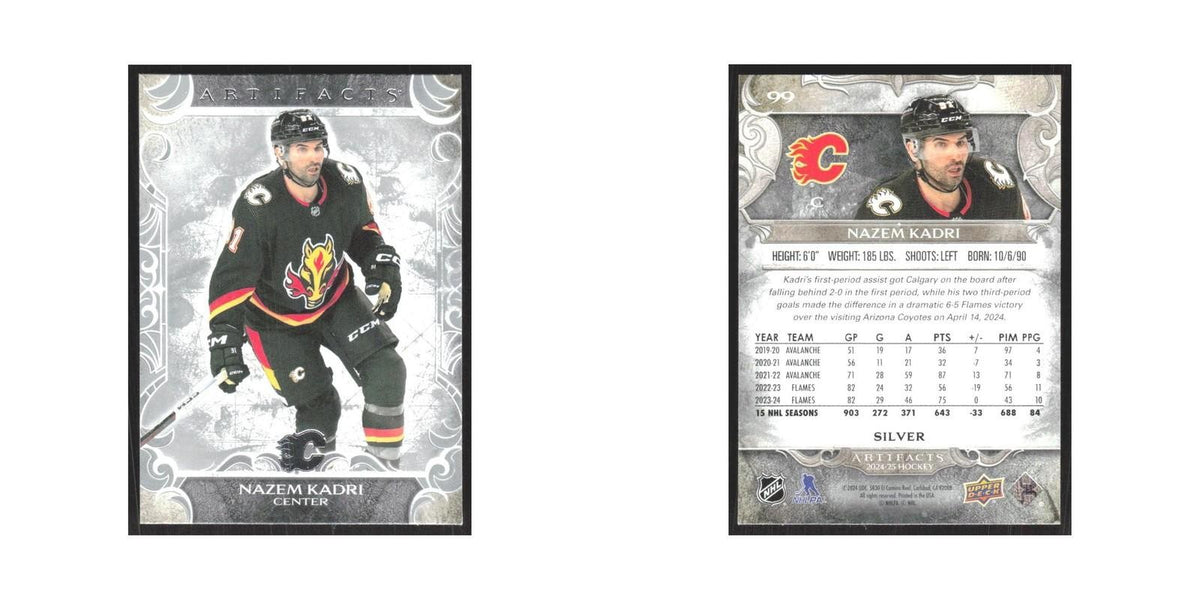 2024 Upper Deck Artifacts Nazem Kadri Calgary Flames #99