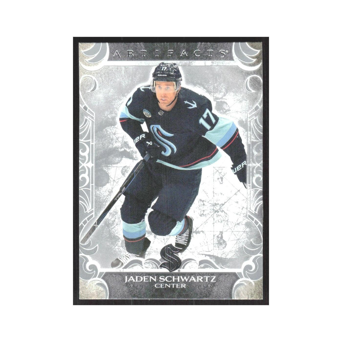 2024 Upper Deck Artifacts Jaden Schwartz Seattle Kraken #12
