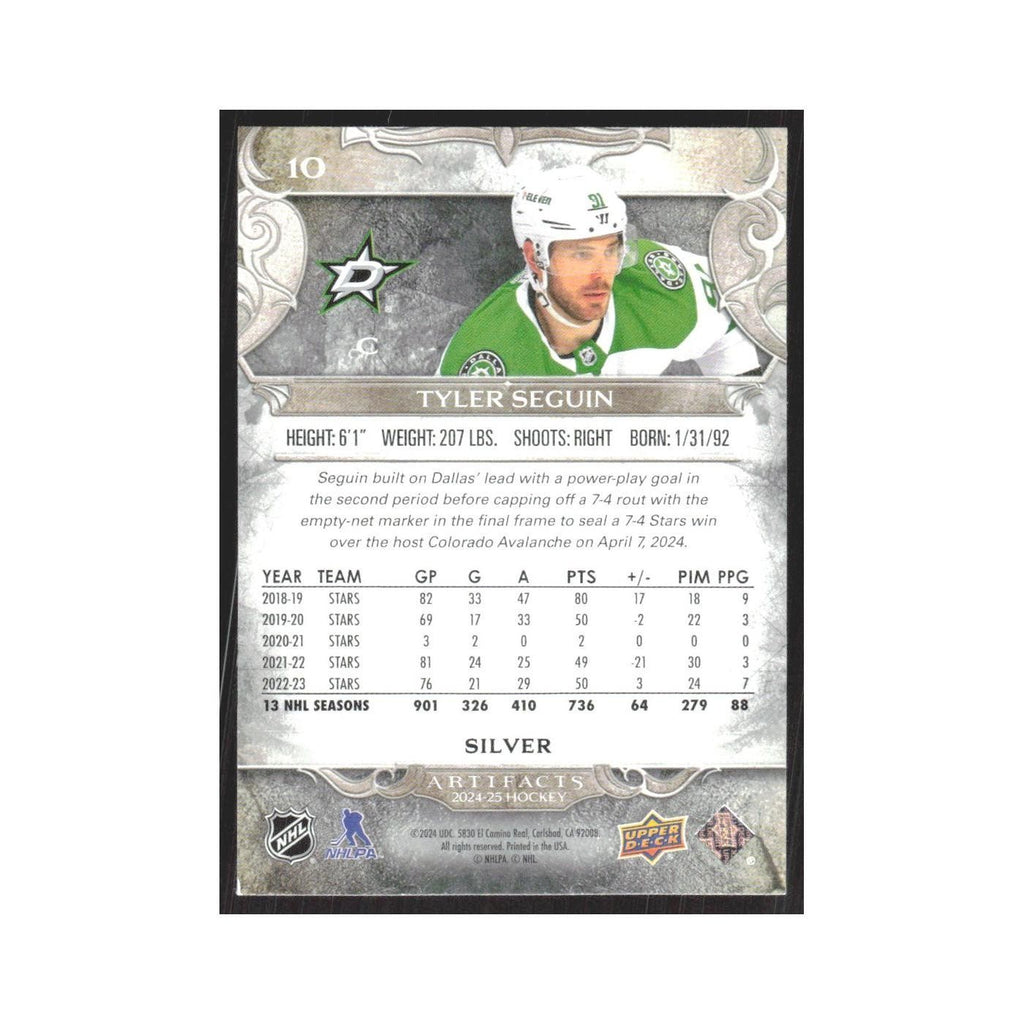2024 Upper Deck Artifacts Tyler Seguin Dallas Stars #10