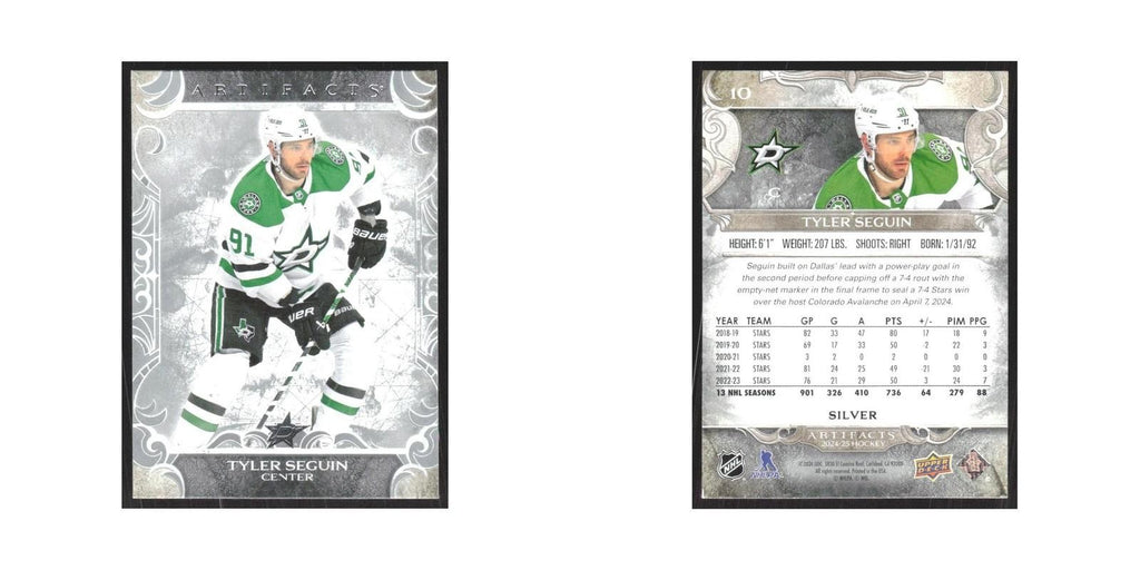 2024 Upper Deck Artifacts Tyler Seguin Dallas Stars #10