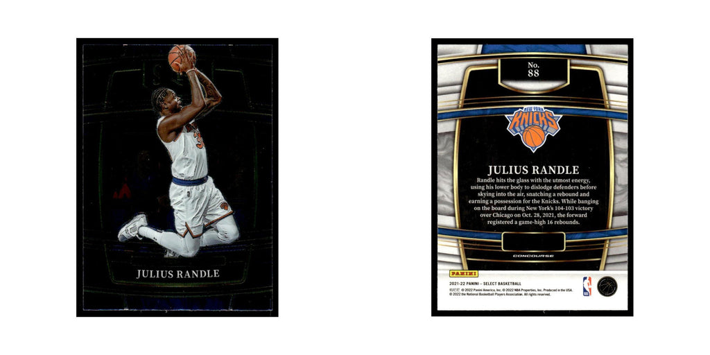 Julius Randle 2021 Panini Select #88 New York Knicks Basketball Card NM