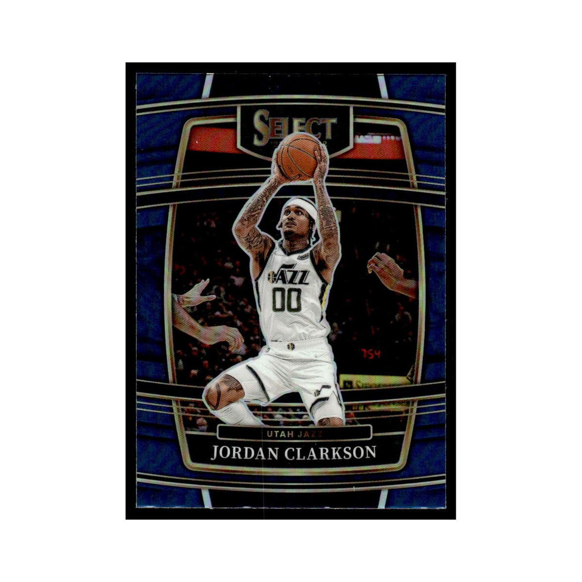 Jordan Clarkson 2021 Panini Select #38 Utah Jazz Basketball Card NM