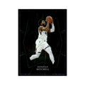 Donovan Mitchell 2021 Panini Select #178 Utah Jazz Basketball Card NM