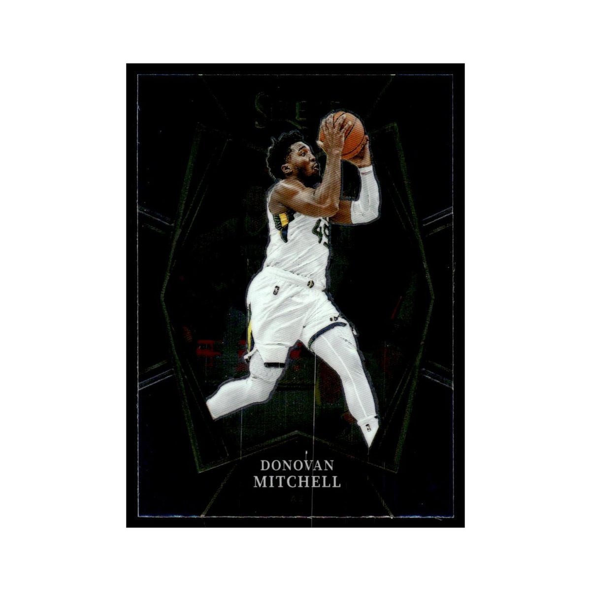 Donovan Mitchell 2021 Panini Select #178 Utah Jazz Basketball Card NM