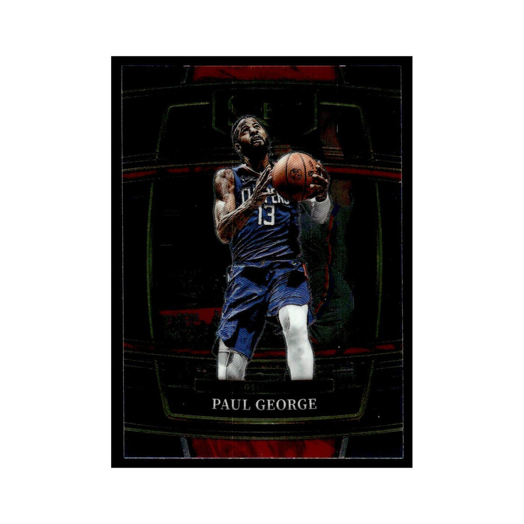 Paul George 2021 Panini Select #14 Los Angeles Clippers Basketball Card NM
