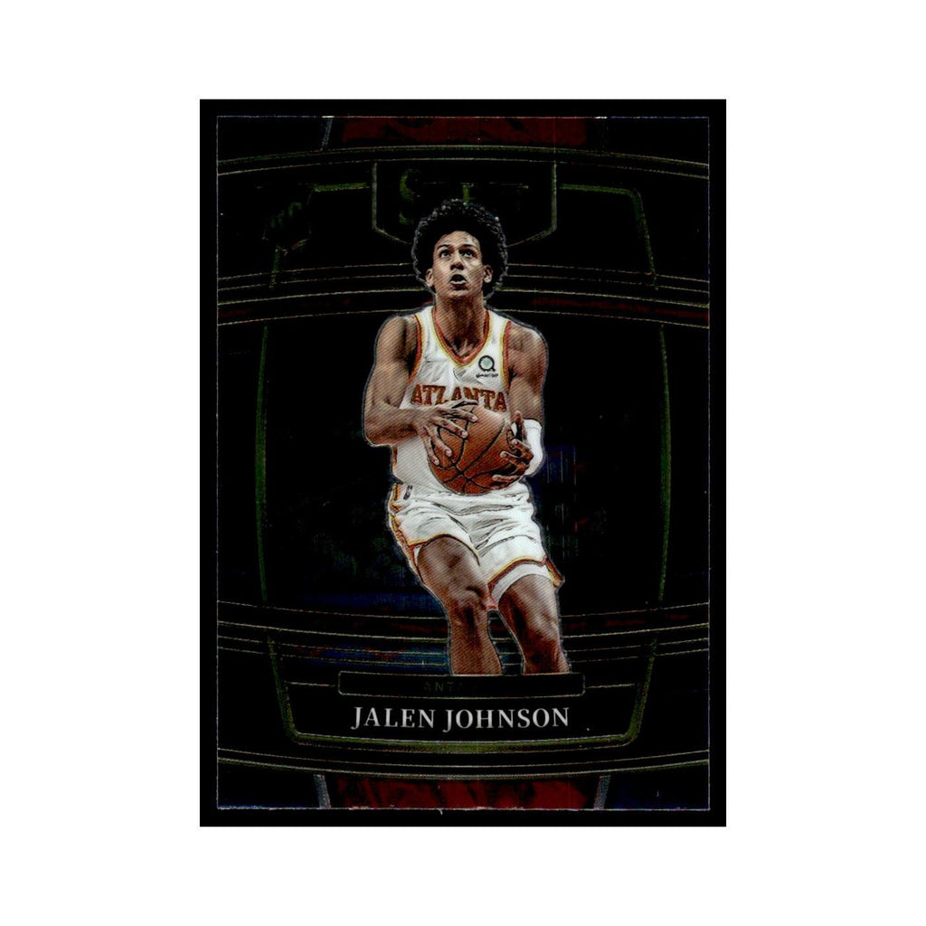 Jalen Johnson 2021 Panini Select #17 Atlanta Hawks Basketball Card NM