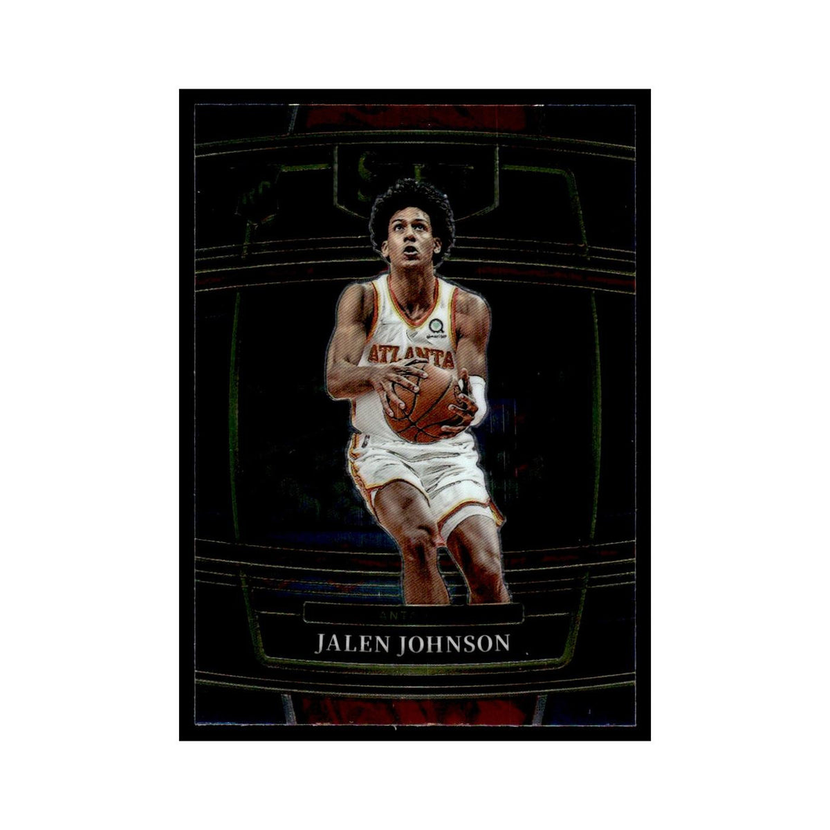 Jalen Johnson 2021 Panini Select #17 Atlanta Hawks Basketball Card NM