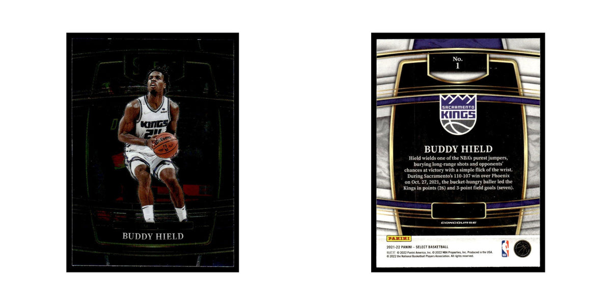 Buddy Hield 2021 Panini Select #1 Indiana Pacers Basketball Card NM