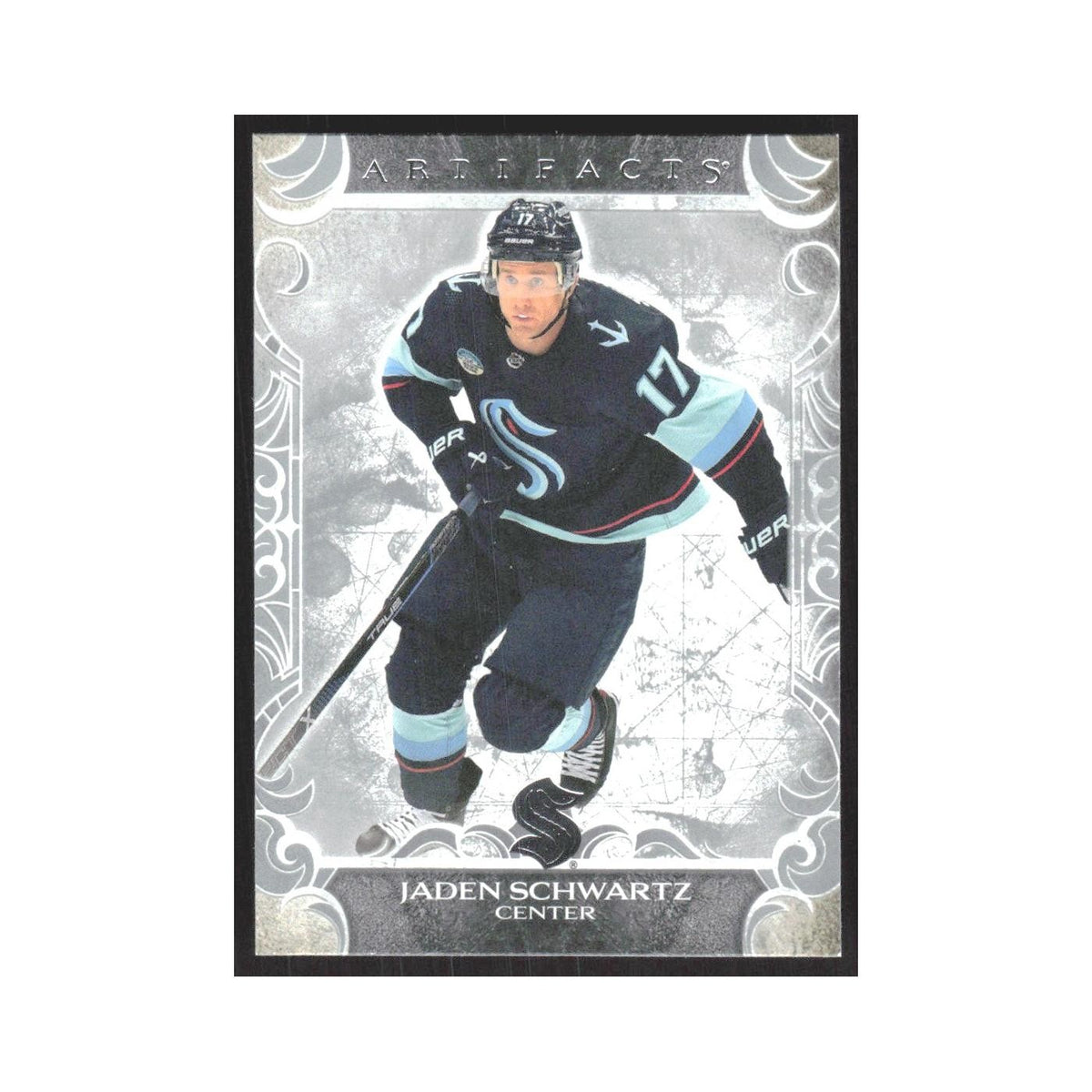 2024 Upper Deck Artifacts Jaden Schwartz Seattle Kraken #12