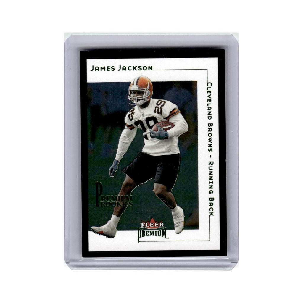 James Jackson #/2001 2001 Fleer Premium #237 Cleveland Browns Football Card NM