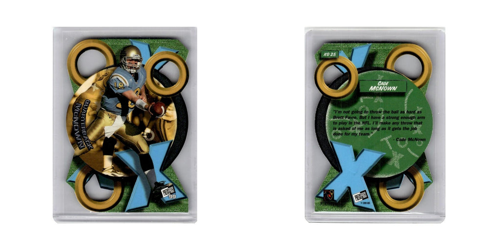Cade McNown 1999 Press Pass #XO25 Football Card NM