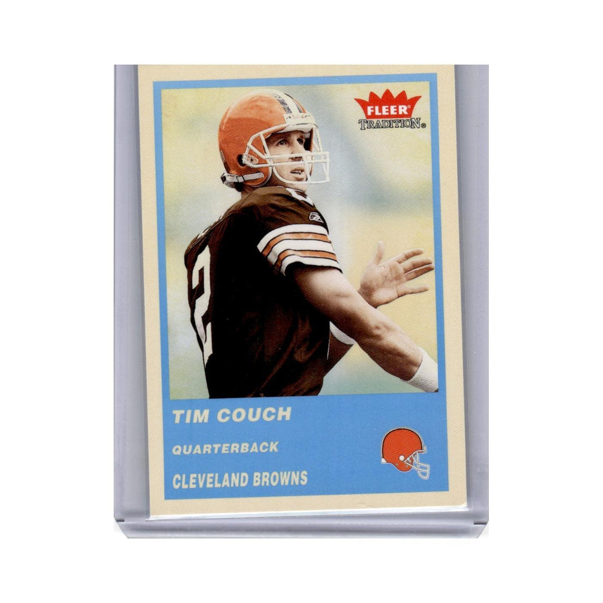 Tim Couch 2004 Fleer Tradition #89 Cleveland Browns Football Card NM