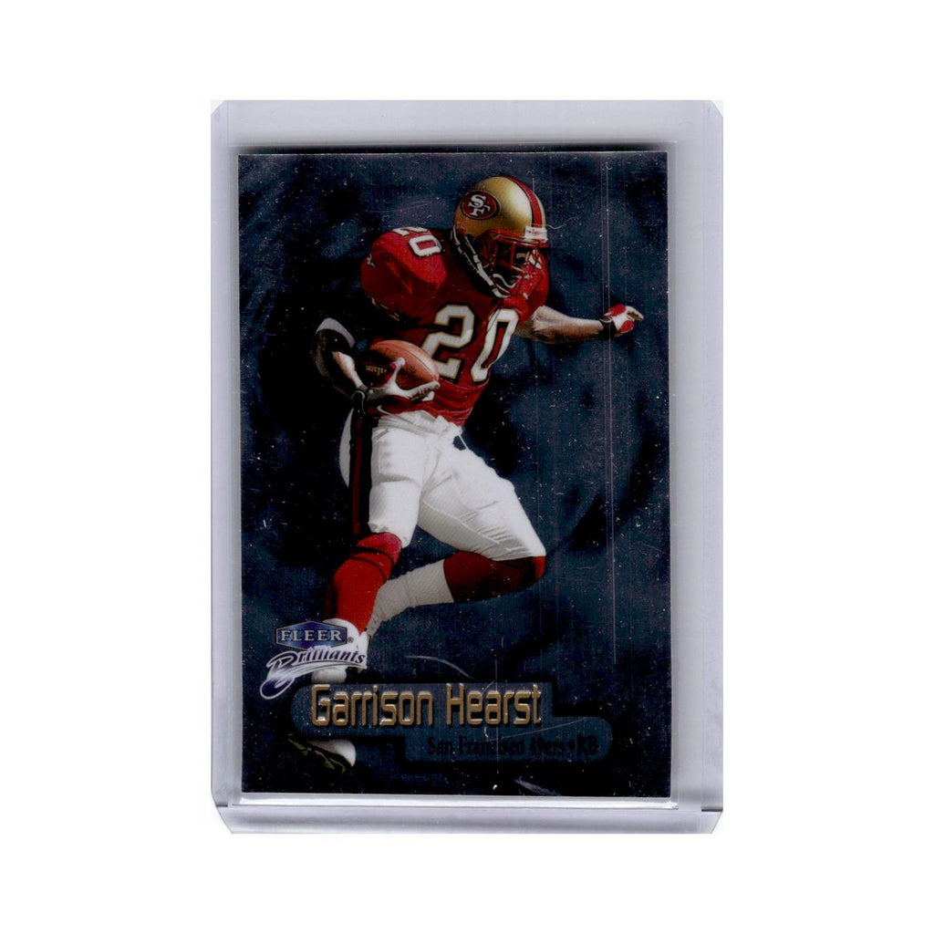 Garrison Hearst 1998 Fleer Brilliants #22 San Francisco 49ers Football Card NM