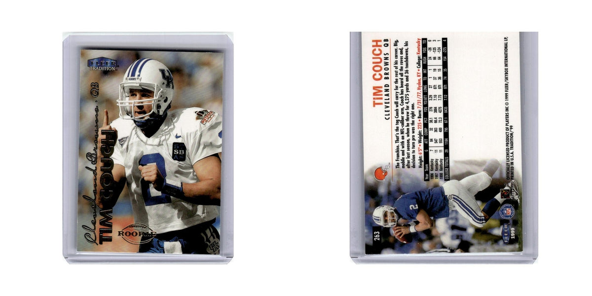 Tim Couch 1999 Fleer Tradition #263 Cleveland Browns Football Card NM