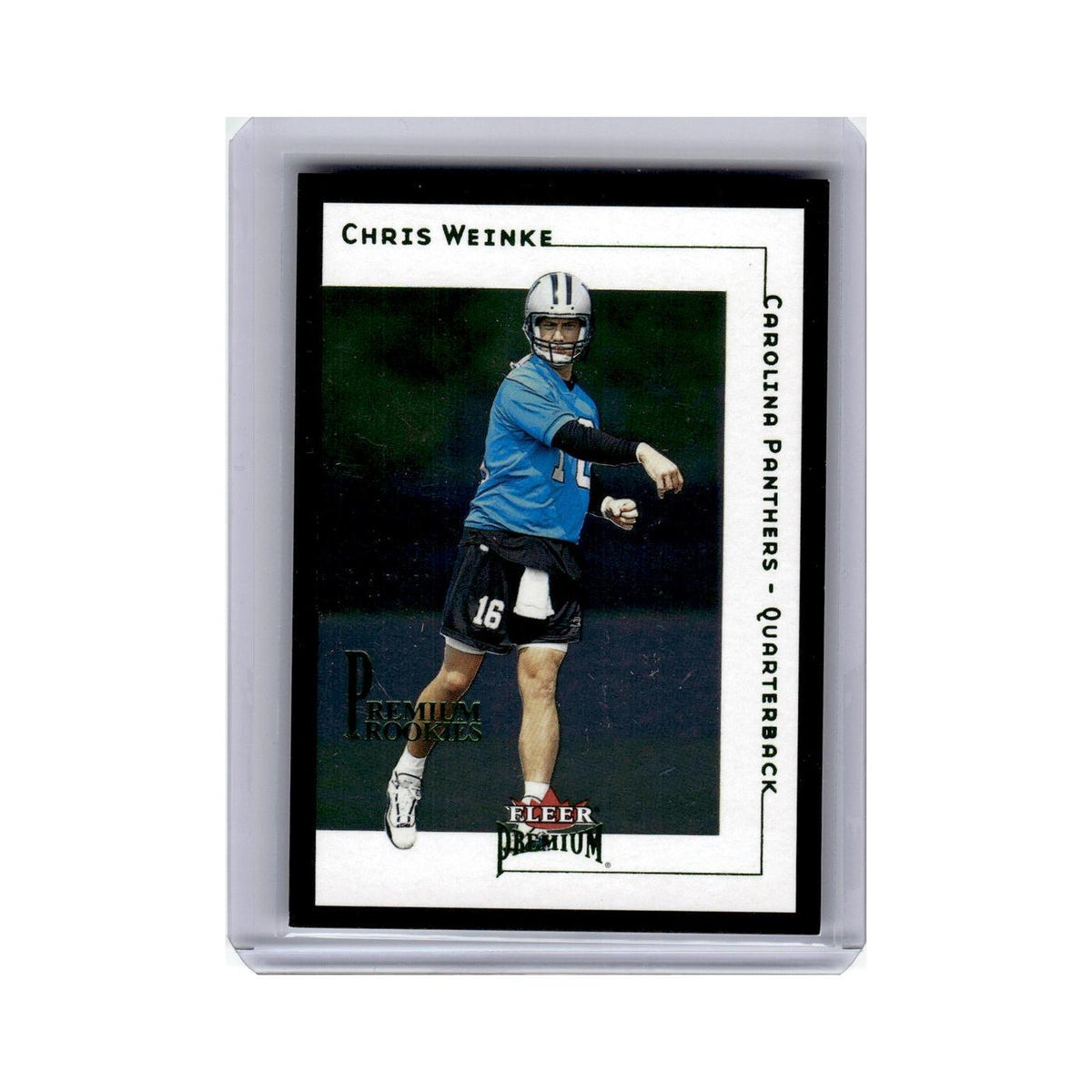 Chris Weinke #/2001 2001 Fleer Premium Rookie #203 Carolina Panthers NM
