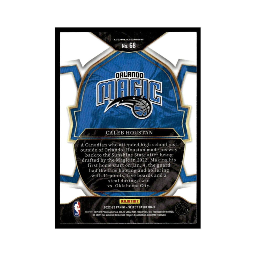 Caleb Houstan 2022 Panini Select #68 Orlando Magic Basketball Card NM