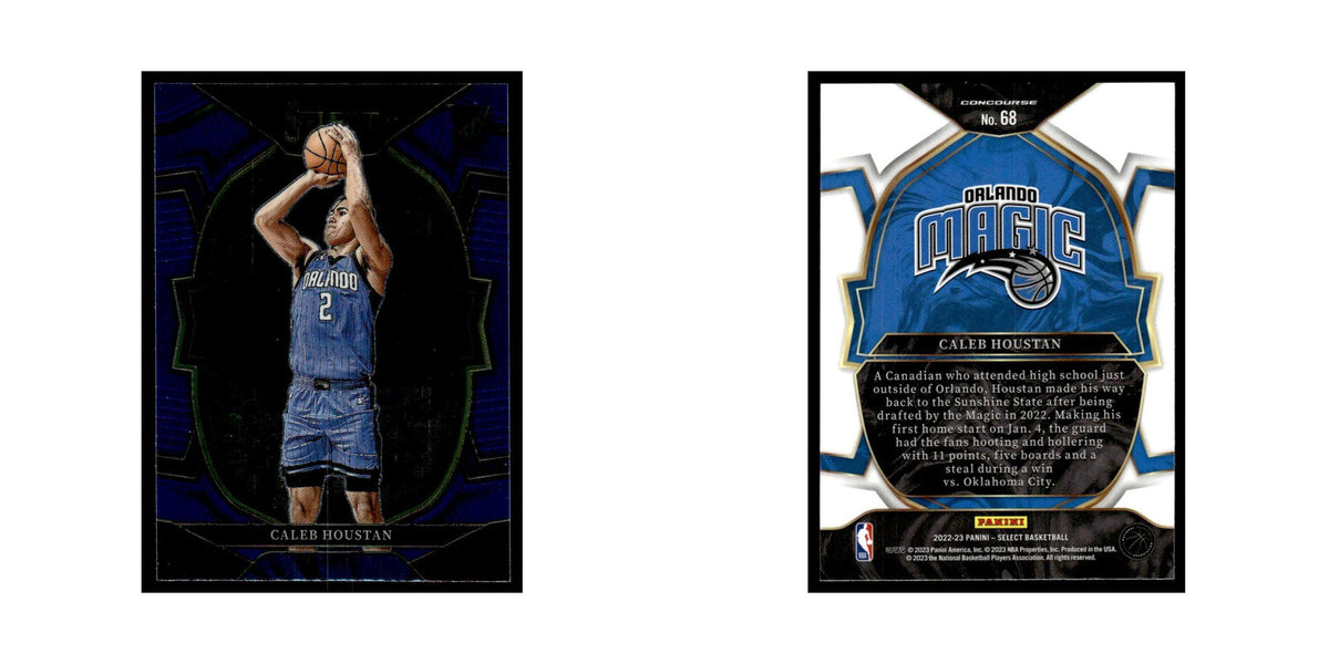 Caleb Houstan 2022 Panini Select #68 Orlando Magic Basketball Card NM