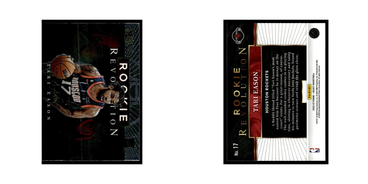 Tari Eason 2022 Panini Select #17 Houston Rockets Basketball Card NM