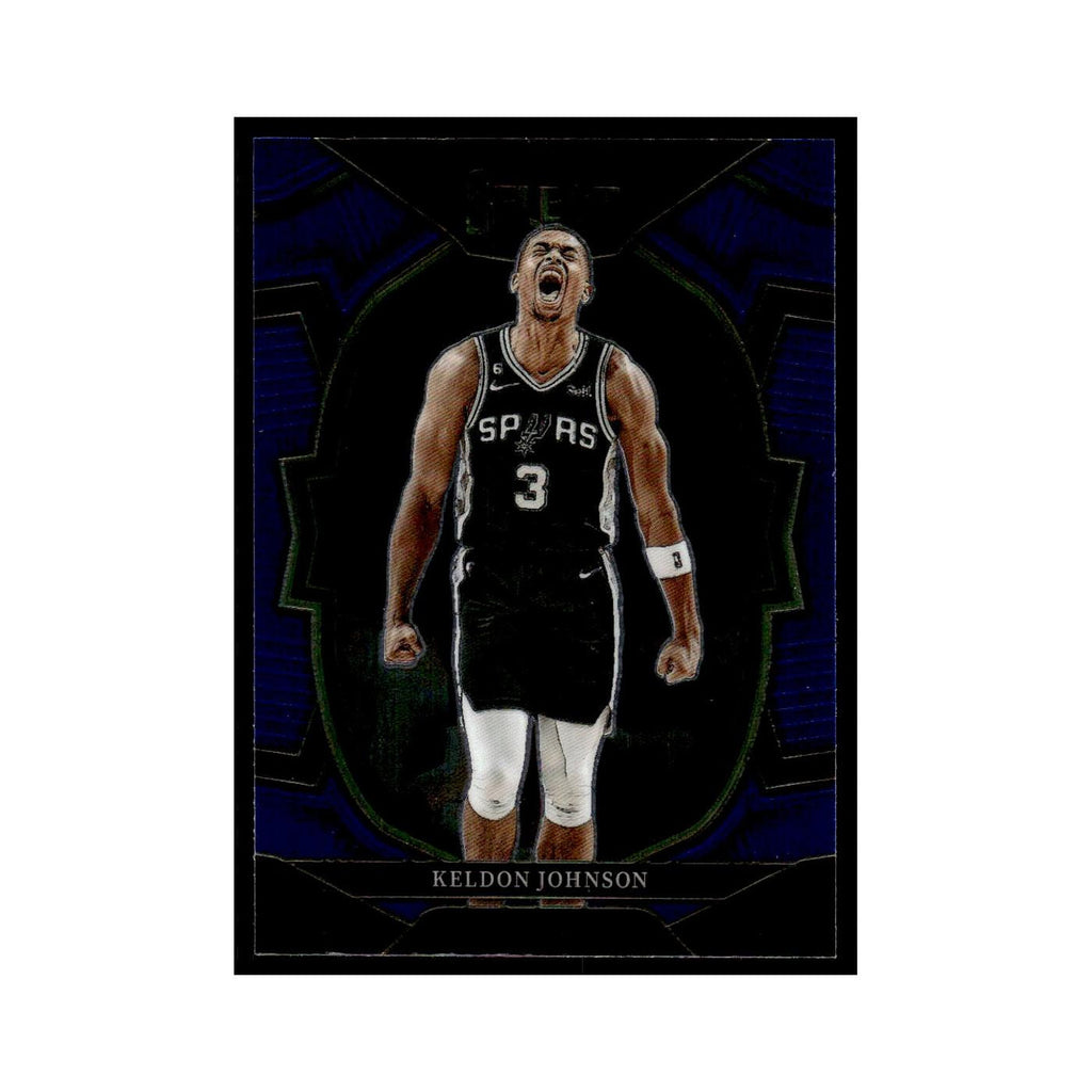 Keldon Johnson 2022 Panini Select #54 San Antonio Spurs Basketball Card NM