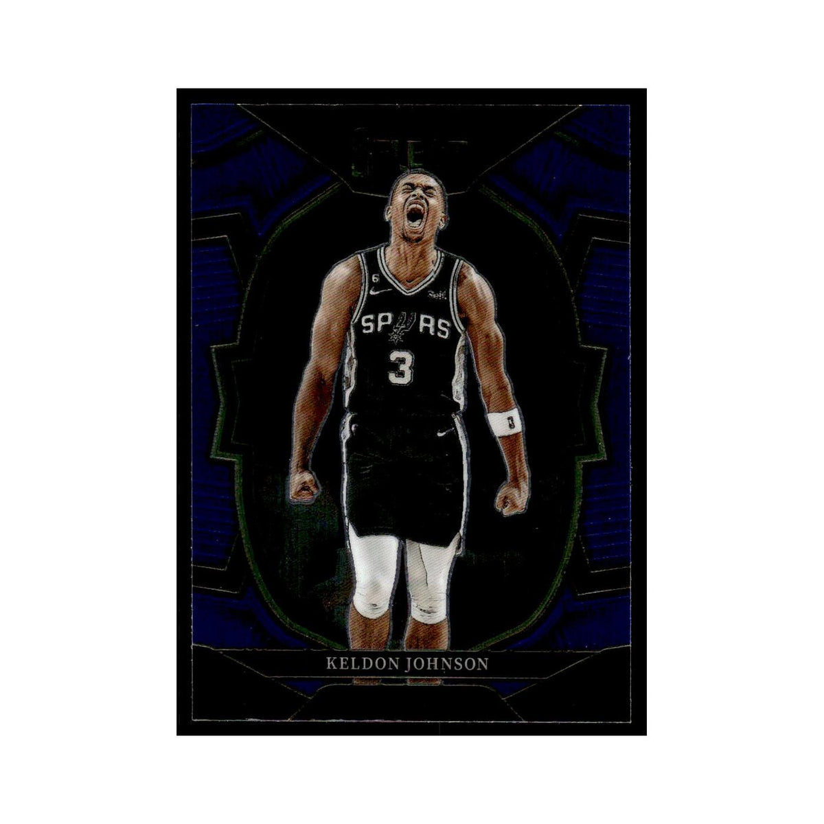Keldon Johnson 2022 Panini Select #54 San Antonio Spurs Basketball Card NM