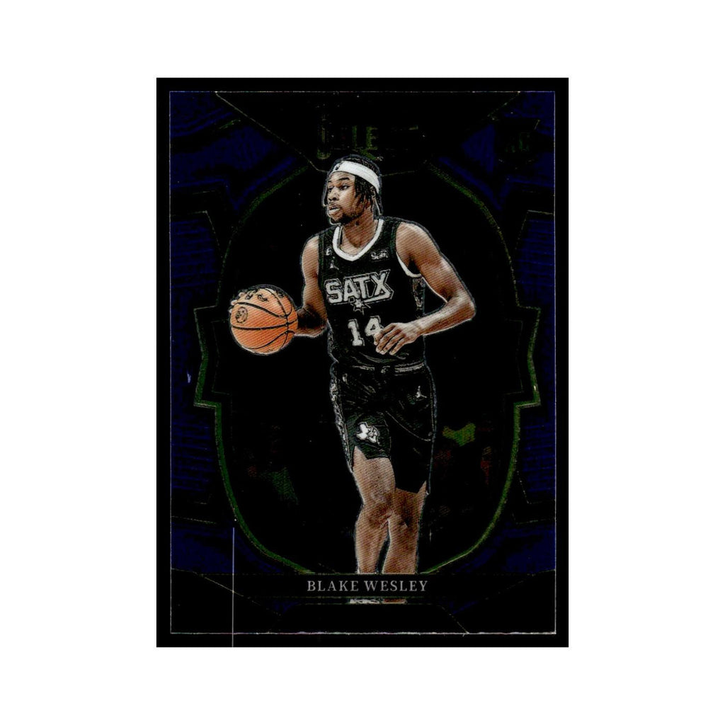 Blake Wesley 2022 Panini Select #97 San Antonio Spurs Basketball Card NM