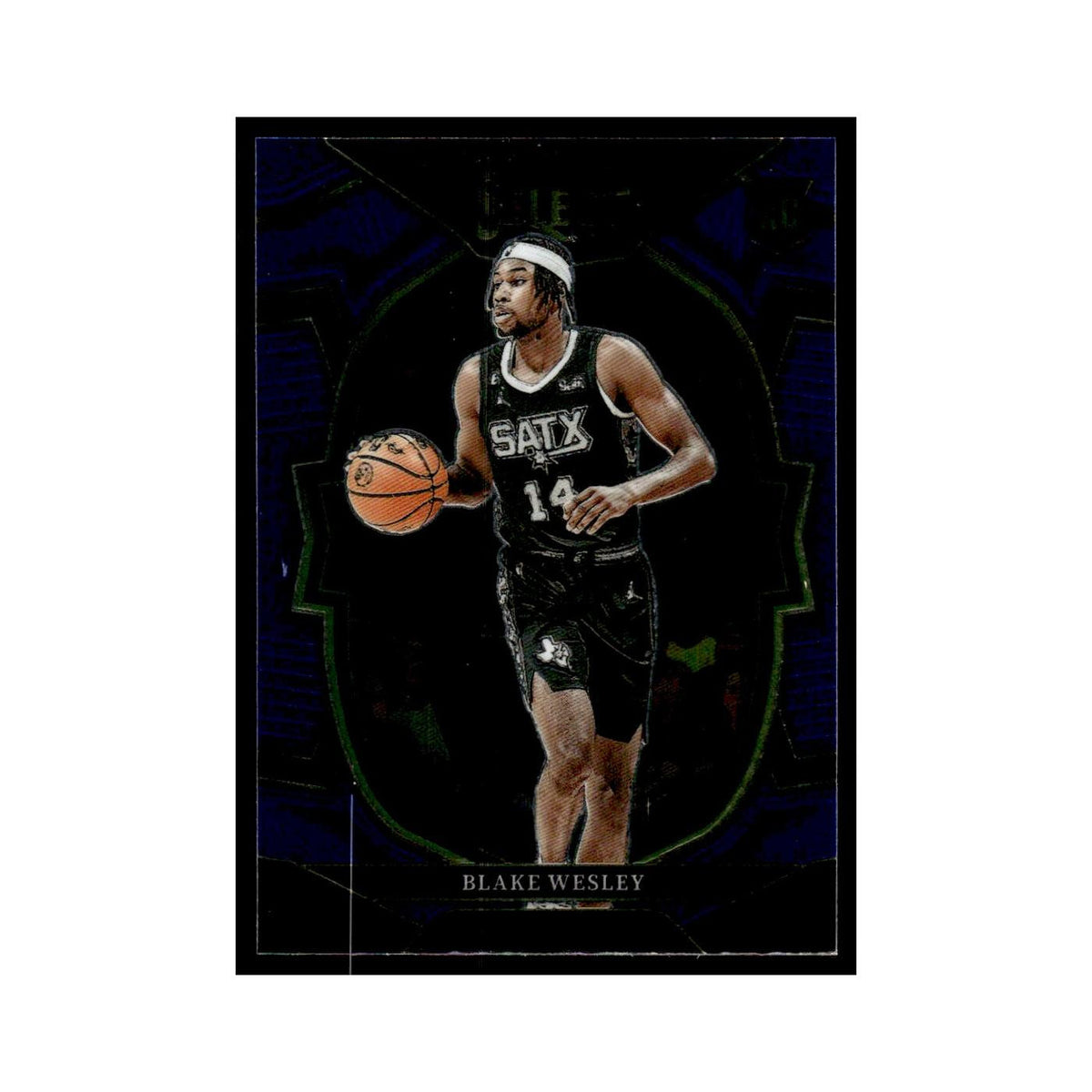 Blake Wesley 2022 Panini Select #97 San Antonio Spurs Basketball Card NM