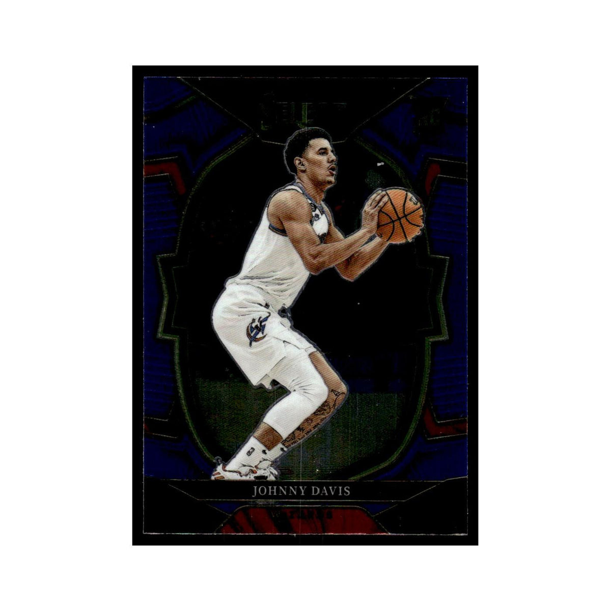 Johnny Davis 2022 Panini Select #100 Washington Wizards Basketball Card NM