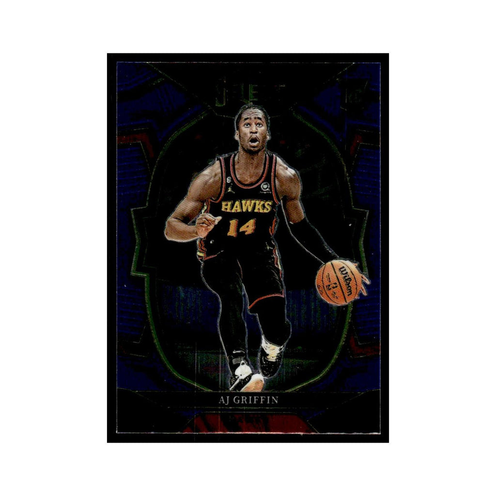 AJ Griffin 2022 Panini Select #88 Atlanta Hawks Basketball Card NM