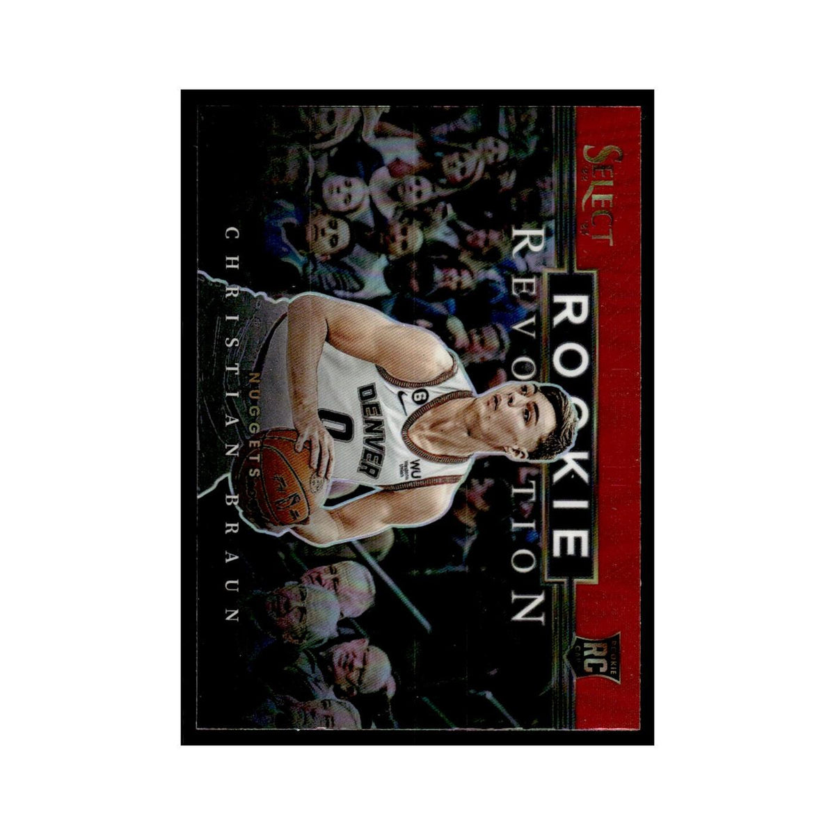 Christian Braun 2022 Panini Select #13 Denver Nuggets Basketball Card NM