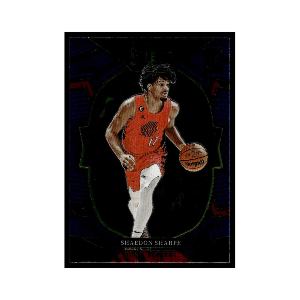 Shaedon Sharpe 2022 Panini Select #71 Portland Trail Blazers Basketball Card NM