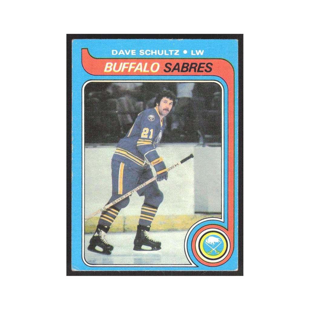 1979 Topps Dave Schultz Buffalo Sabres #134