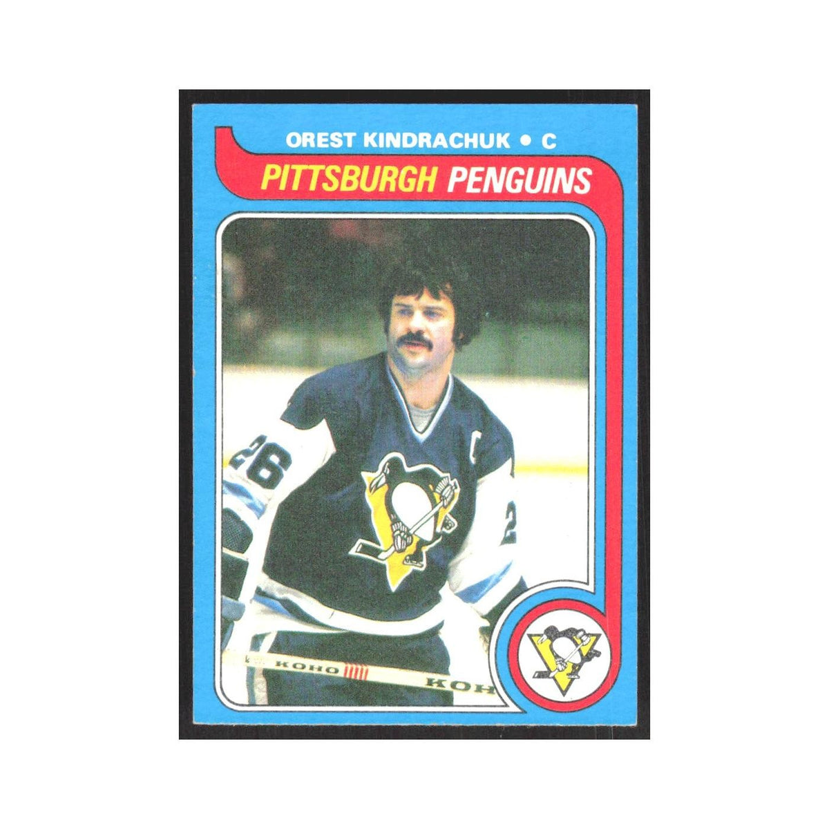 1979 Topps Orest Kindrachuk Pittsburgh Penguins #218
