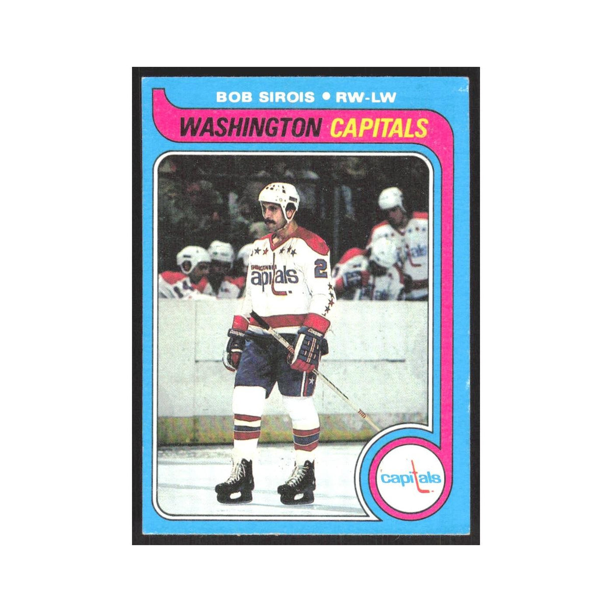 1979 Topps Bob Sirois Washington Capitals #29