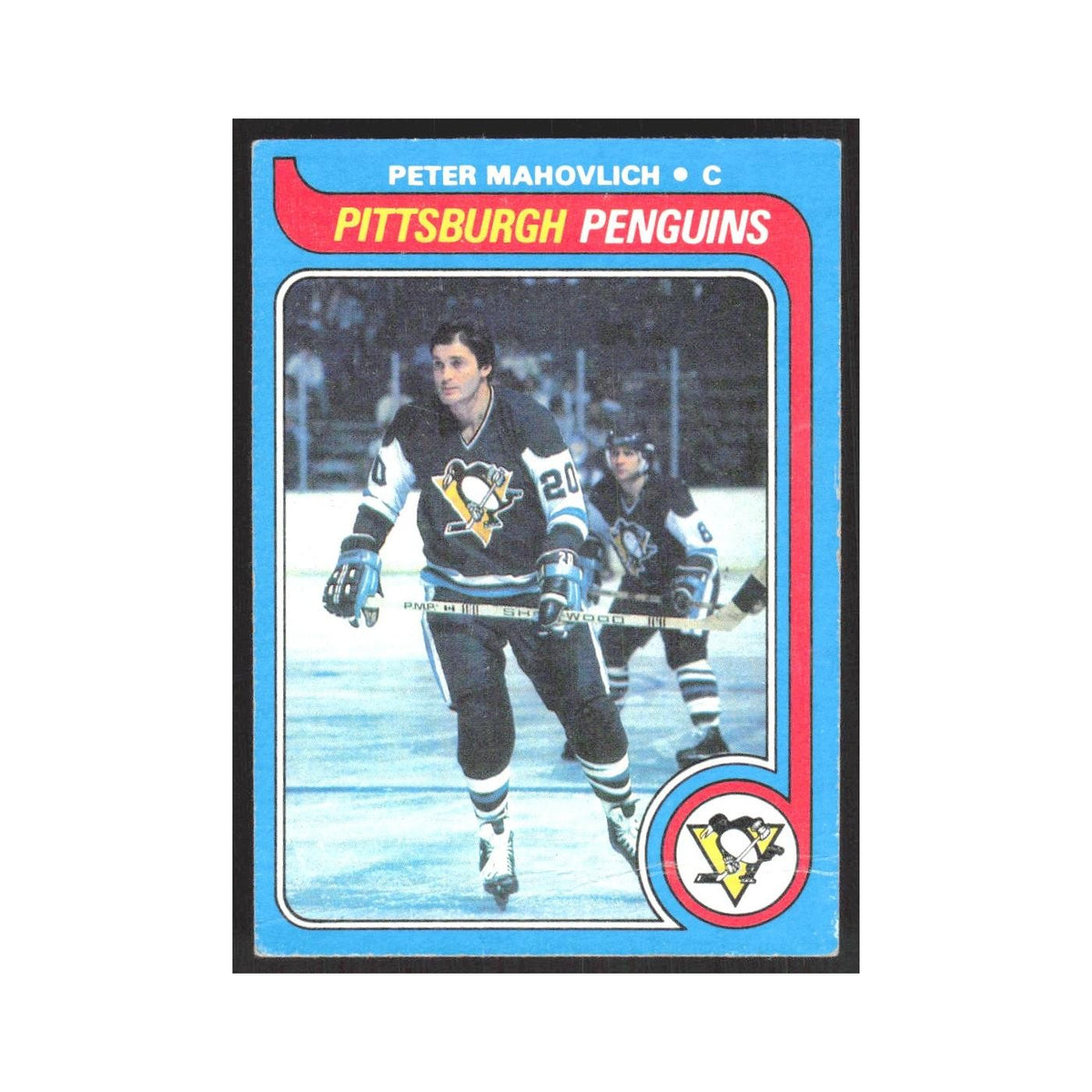 1979 Topps Pete Mahovlich Pittsburgh Penguins #187