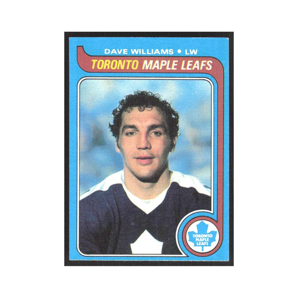 1979 Topps Dave Williams Toronto Maple Leafs #97
